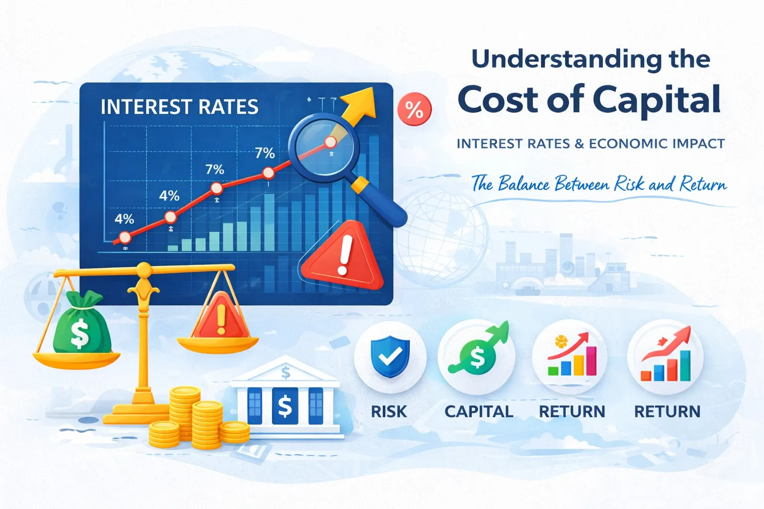 Business owner reviewing finance costs